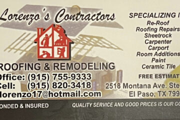 Lorenzo's Contractors Roofing & Home Remodeling