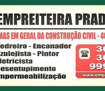 Empreiteira Prado - Reformas & Construção em Geral